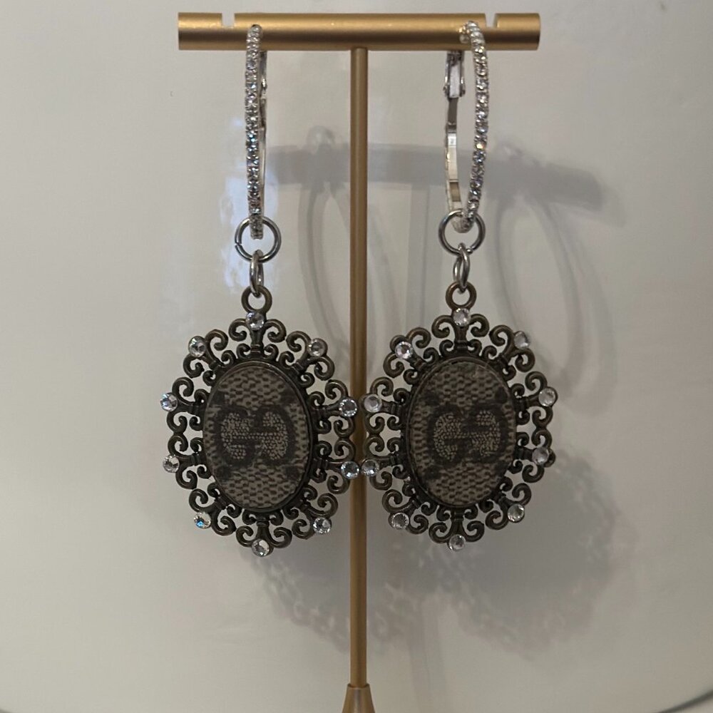 UPCYCLED GUCCI EARRINGS